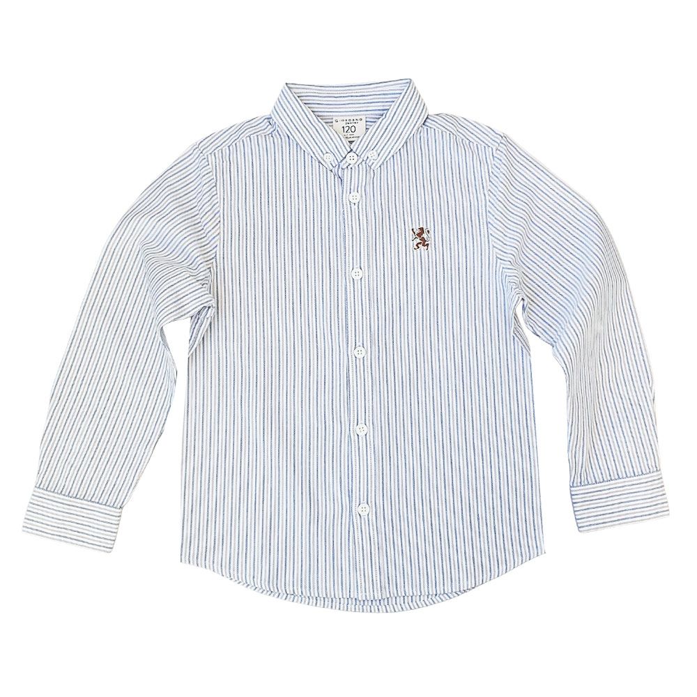 Junior Oxford Full Opening Shirt - Giordano Online