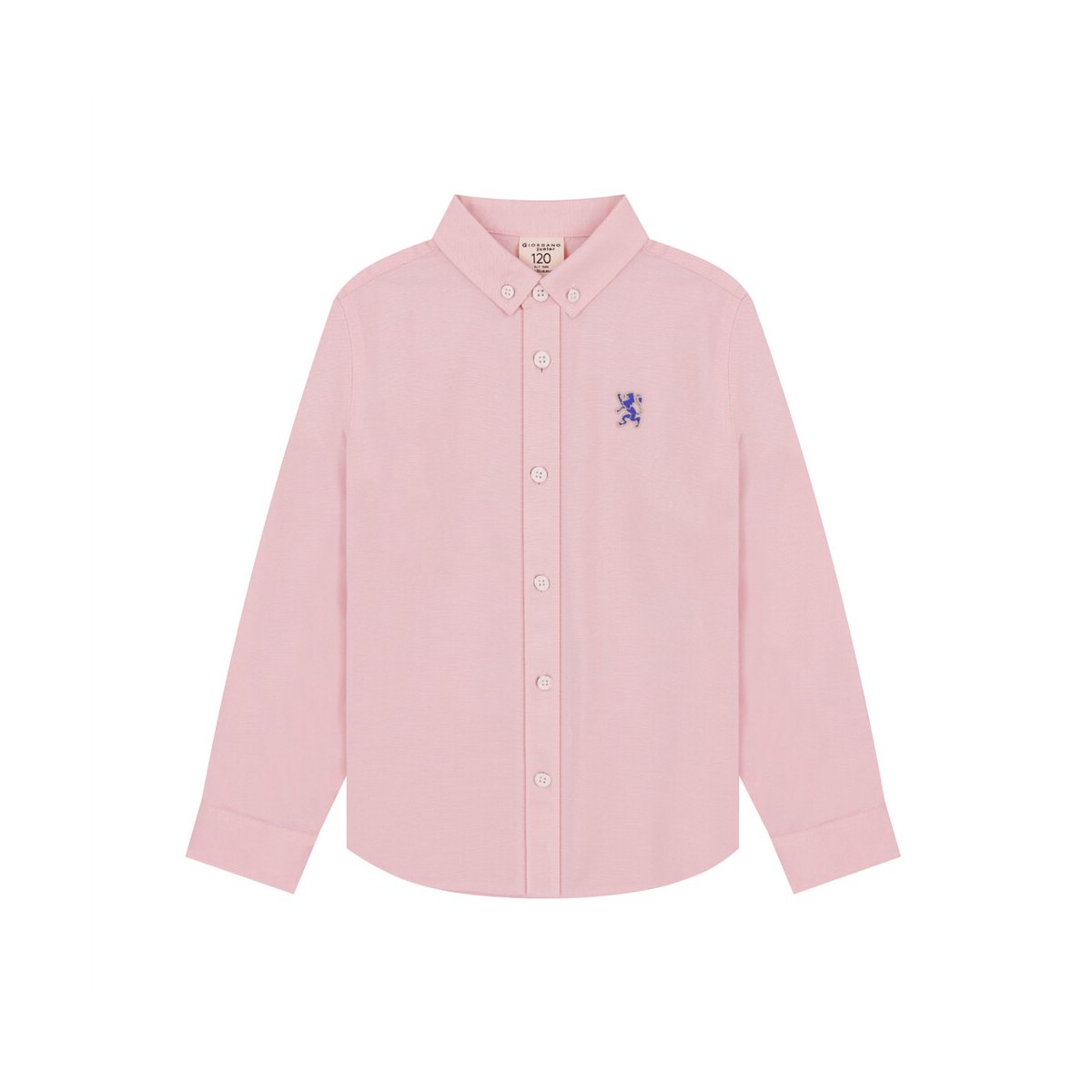 Junior Oxford Shirt - Pink - Giordano Online