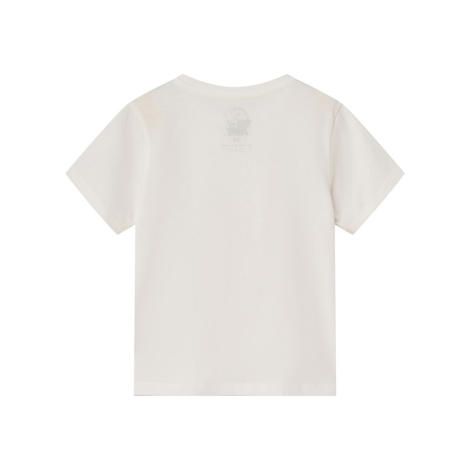 Junior Regular Fit Cotton Print Tee - Tom & Jerry - White - Giordano
