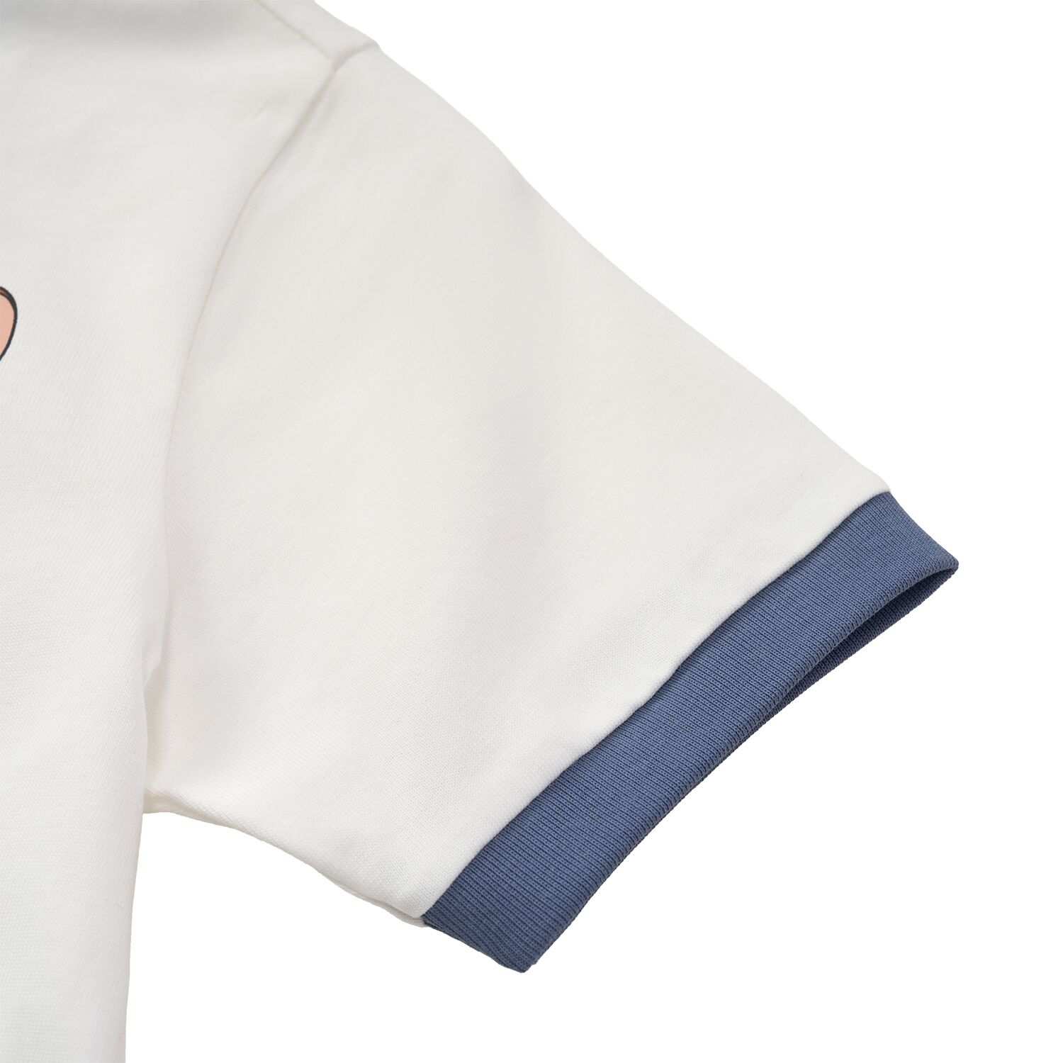 Junior Regular Fit Cotton Print Tee - Tom & Jerry - White - Giordano