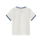 Junior Regular Fit Cotton Print Tee - Tom & Jerry - White - Giordano