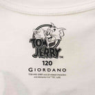 Junior Regular Fit Cotton Print Tee - Tom & Jerry - White - Giordano