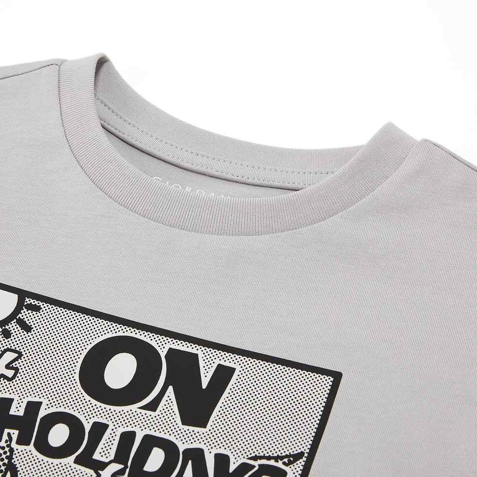 Junior Regular Fit Graphic Print Tee - Giordano