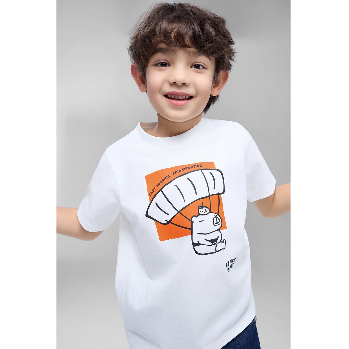Junior Regular Print T-Shirt - Giordano Online