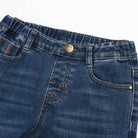 Junior Regular Tapered Elastic Waist Jeans - Giordano