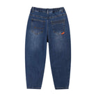 Junior Regular Tapered Elastic Waist Jeans - Giordano