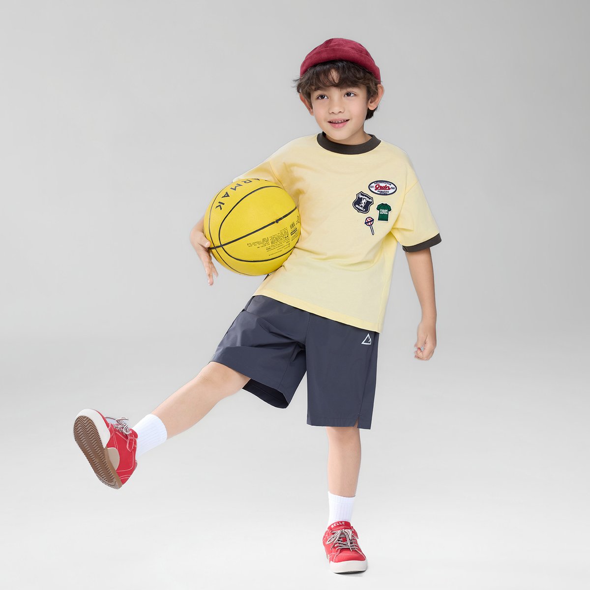 Junior Relaxed Embroidered T-Shirt - Giordano Online