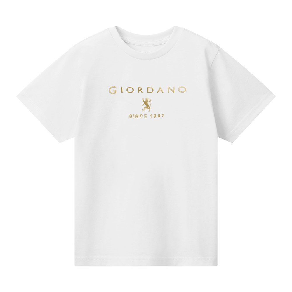 Junior Signature Print Tee - Giordano Online