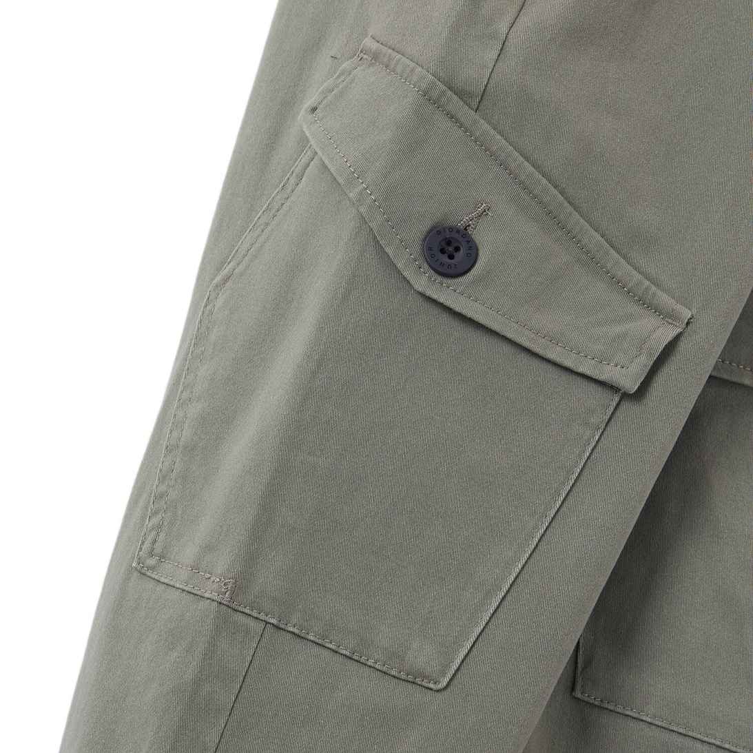 Junior's Comfort Fit Stretch Twill Cargo Joggers - Giordano