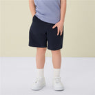 Junior's Cotton Twill Drawstring Shorts with Elastic Waist - Giordano Online