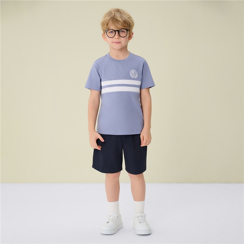 Junior's Cotton Twill Drawstring Shorts with Elastic Waist - Giordano Online
