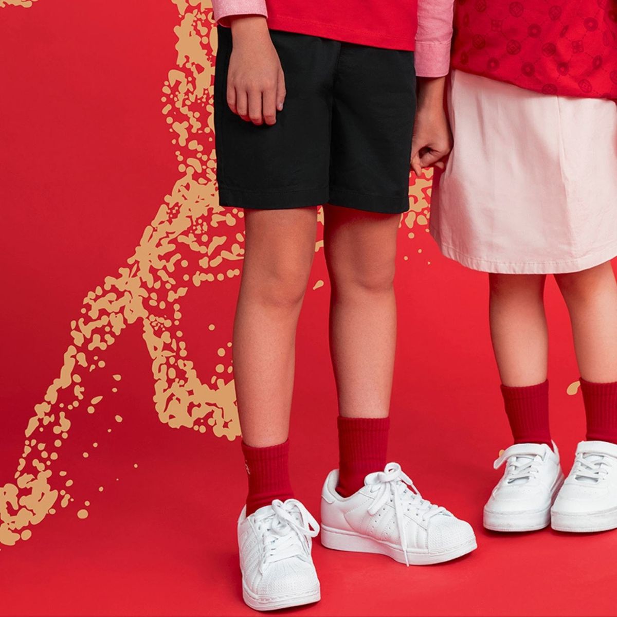 Junior's Cotton Twill Drawstring Shorts with Elastic Waist - Giordano Online