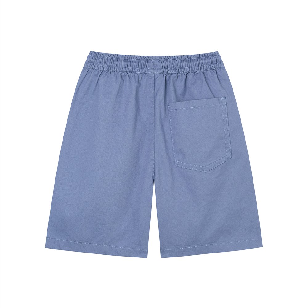 Junior's Cotton Twill Drawstring Shorts with Elastic Waist - Giordano Online