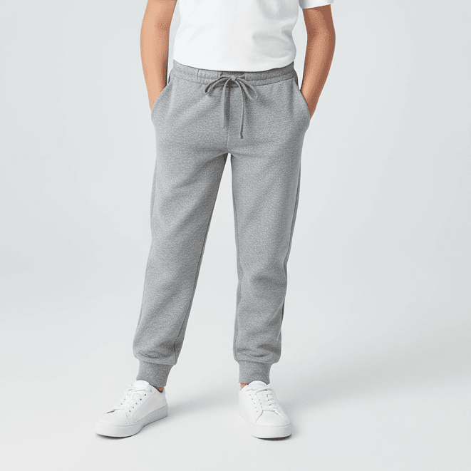 Junior's French Terry Elastic Waist Jogger - Giordano Online