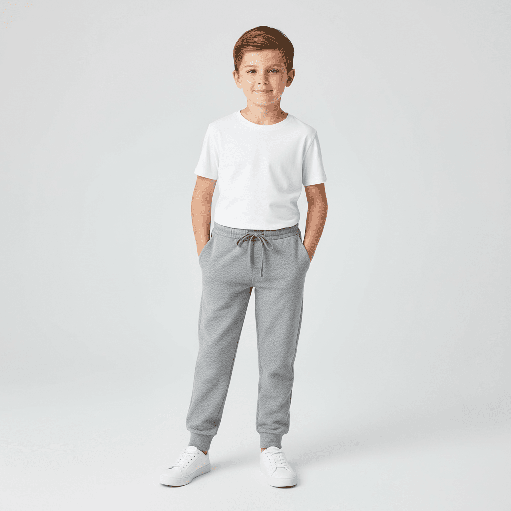 Junior's French Terry Elastic Waist Jogger - Giordano Online