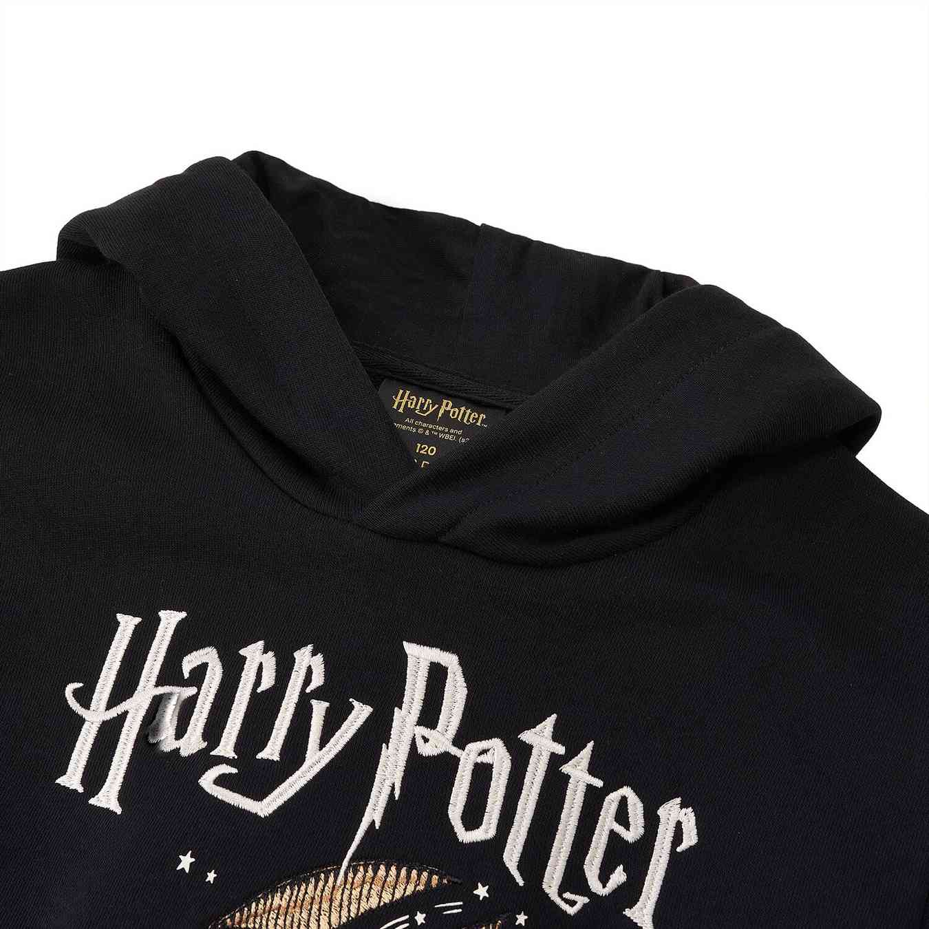 Junior's Harry Potter Relaxed Fit Graphic Hoodie with Pointed Hood - Giordano