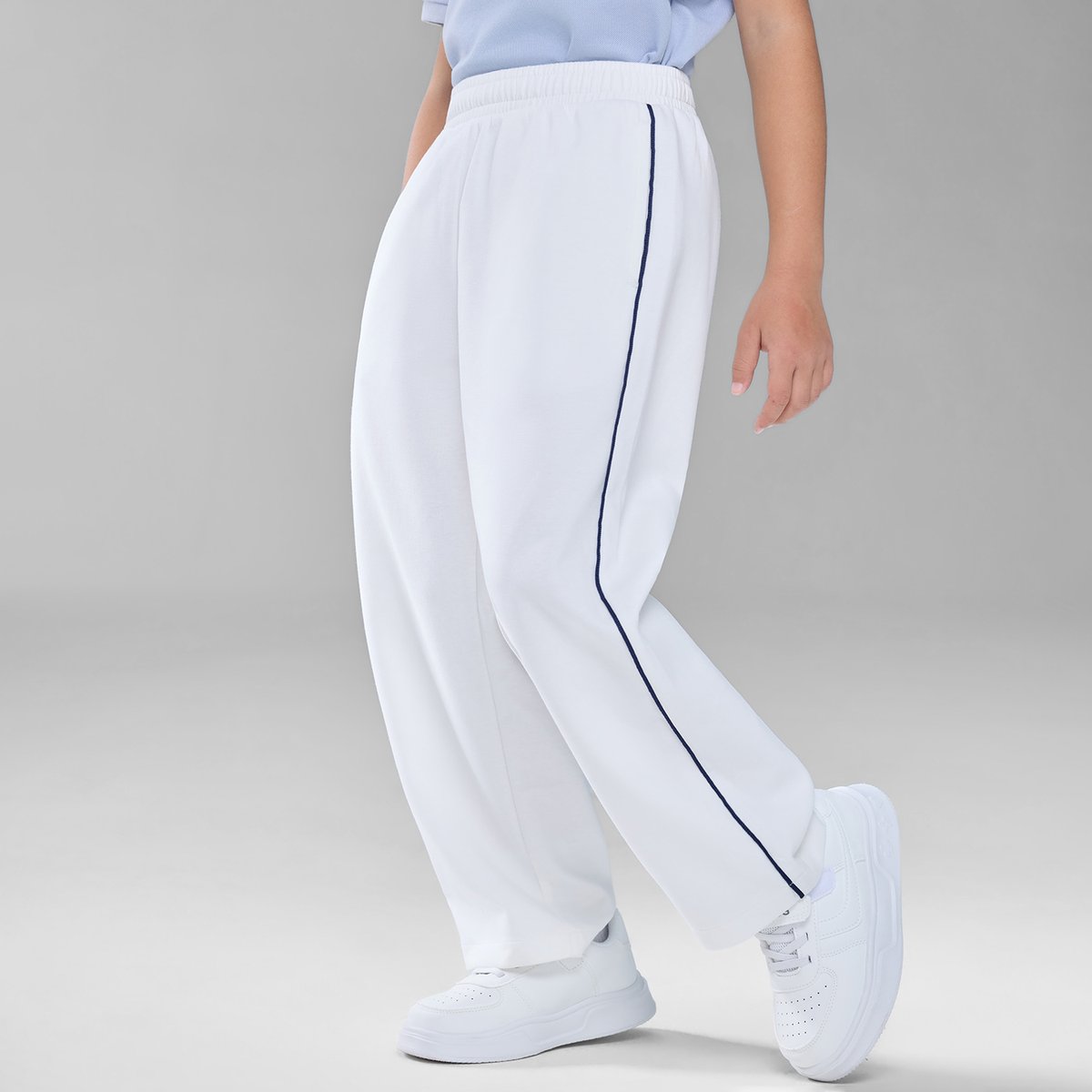 Junior's Interlock Relaxed Straight Sweat Pants - Giordano Online