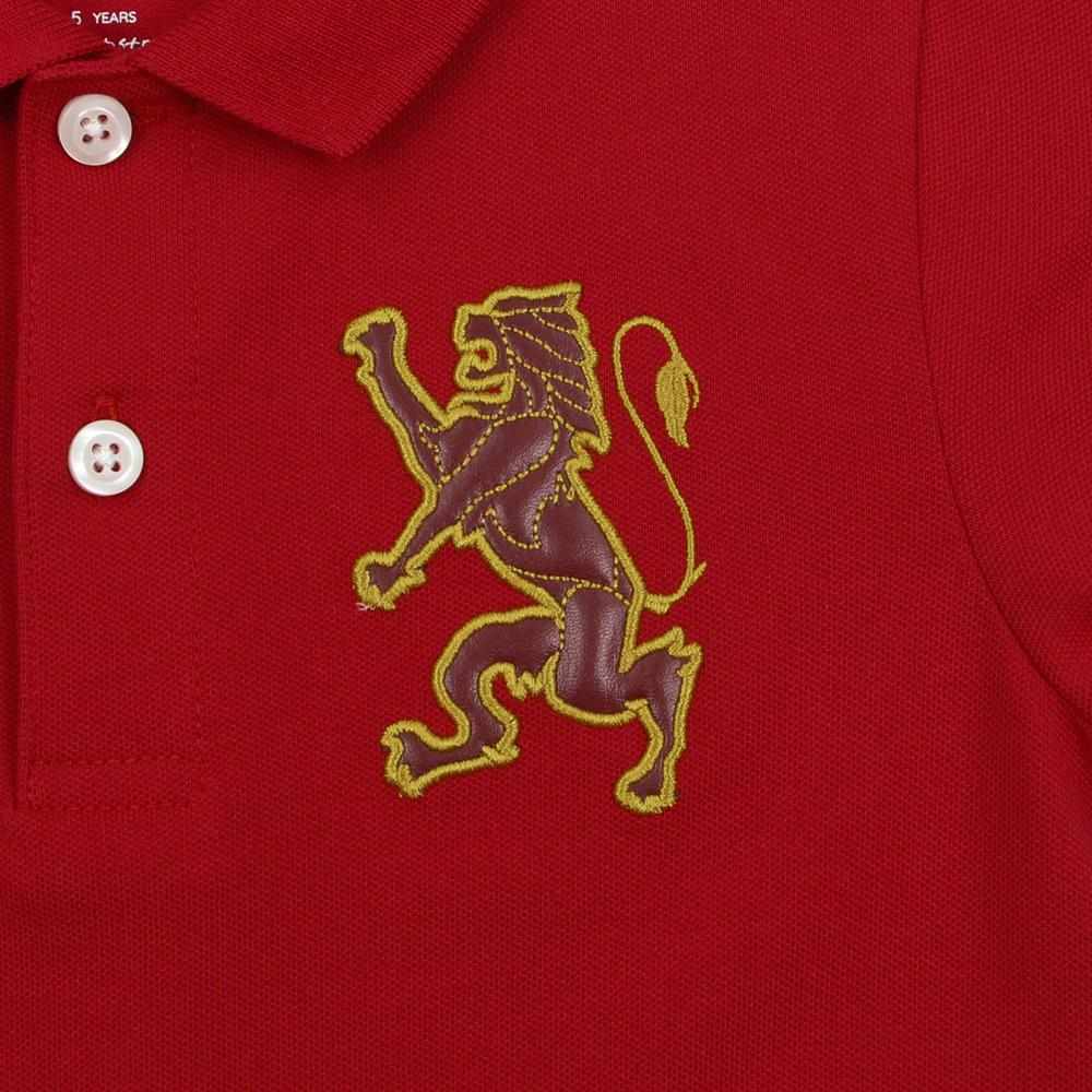 Junior's Lion Polo - Red - Giordano Online
