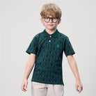 Junior's Pique Slim Fit Bold Embroidery Polo - Giordano Online