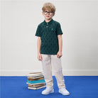 Junior's Pique Slim Fit Bold Embroidery Polo - Giordano Online