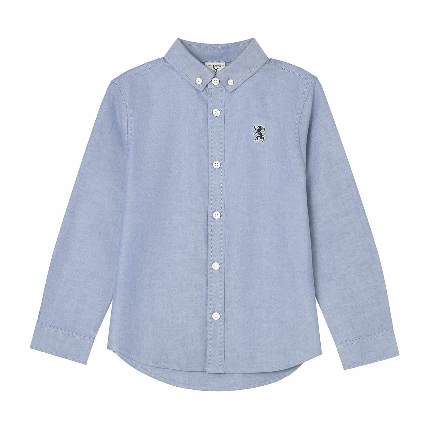 Junior's Regular Fit Oxford Shirt - Giordano