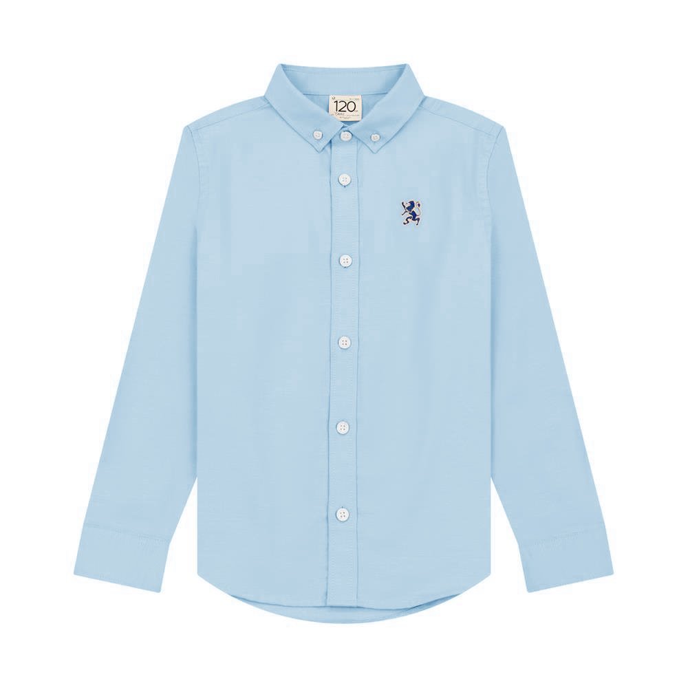 Junior's Regular Fit Oxford Shirt - Giordano Online