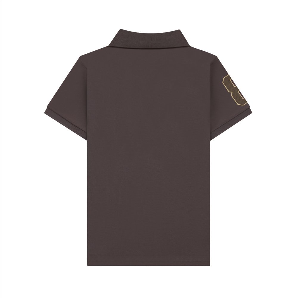Junior's Slim Fit Embroidery Bold Polo - Giordano Online