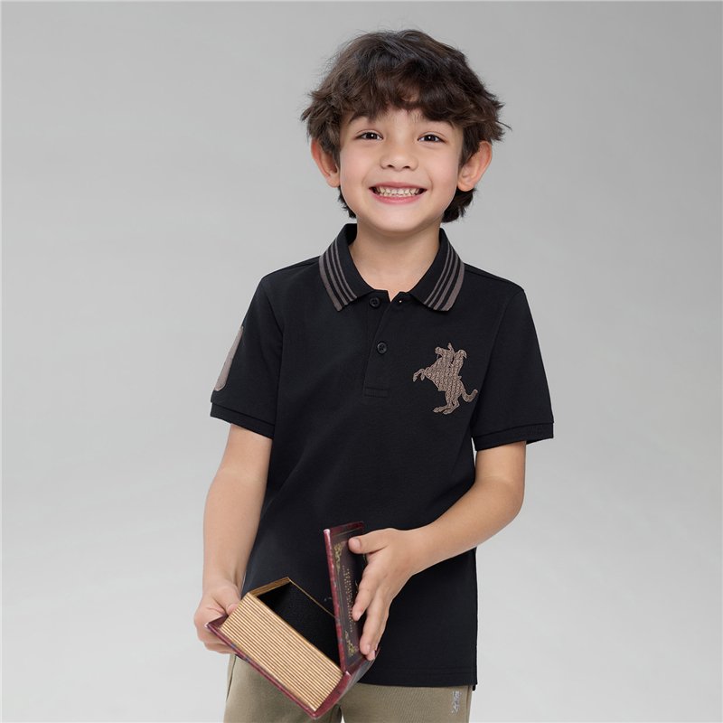 Junior's Slim Fit Napoleon Signature Polo - Giordano Online