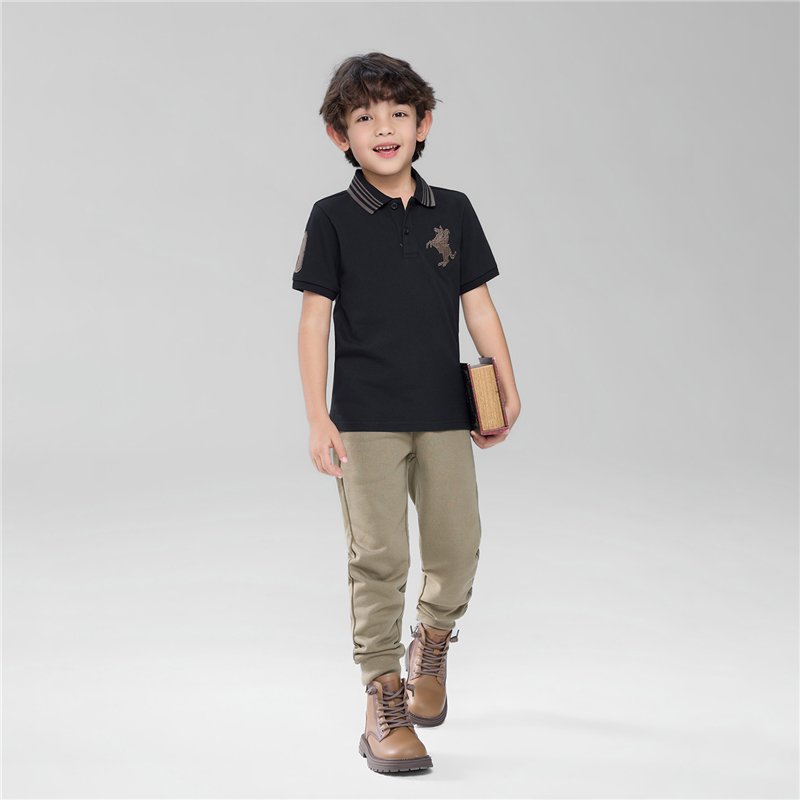 Junior's Slim Fit Napoleon Signature Polo - Giordano Online