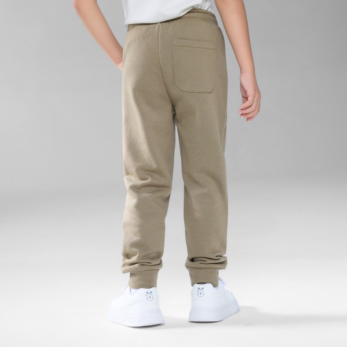 Junior's Tapered Fit French Terry Jogger with Elastic Waist - Giordano Online