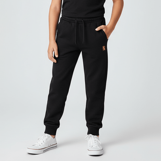 Junior's Tapered Fit French Terry Jogger with Elastic Waist - Giordano Online