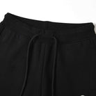 Kids Mid Rise Fleece Jogger with Elastic Waist - Black - Giordano