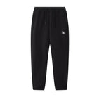 Kids Mid Rise Fleece Jogger with Elastic Waist - Black - Giordano
