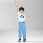 Kid's Mid - Rise Slim Taper Stretch Denim Jeans - Giordano Online