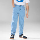 Kid's Mid - Rise Slim Taper Stretch Denim Jeans - Giordano Online