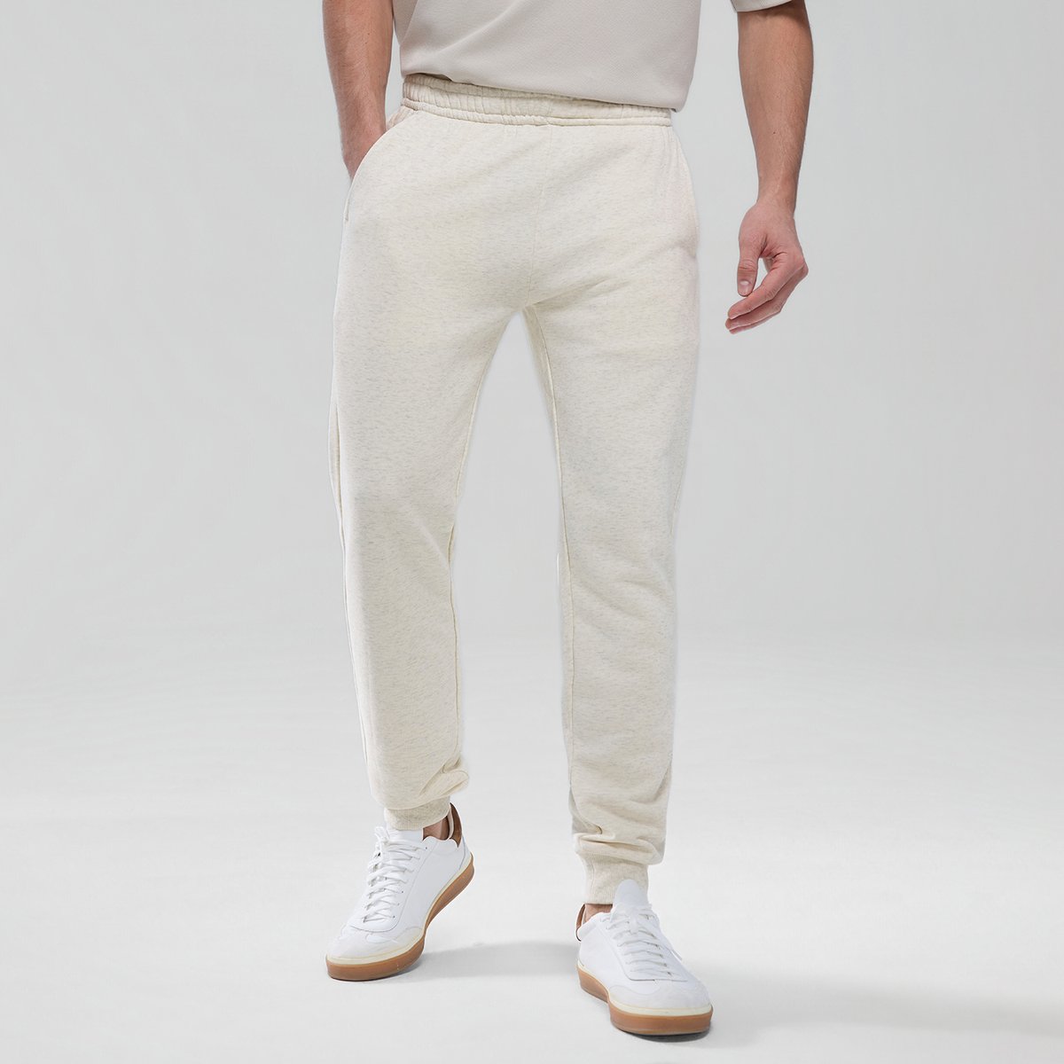 Men French Terry Slim Taper Jogger - Giordano Online