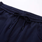 Men Mid‑Rise Regular Fit Elastic Waist Pants - Giordano Online