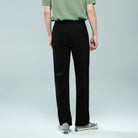 Men Mid‑Rise Regular Fit Elastic Waist Pants - Giordano Online