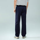Men Mid‑Rise Regular Fit Elastic Waist Pants - Giordano Online