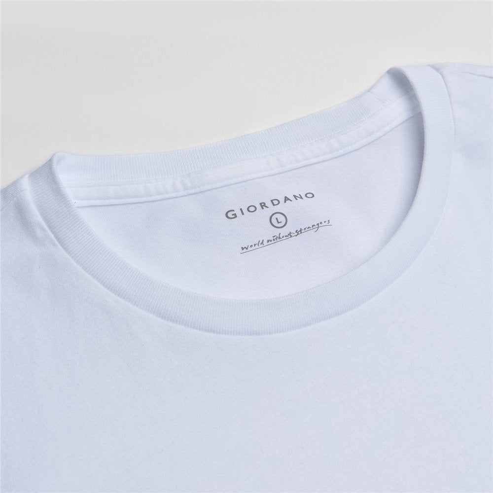 Men's 3 Pack Crew Neck T-Shirt - Giordano Online