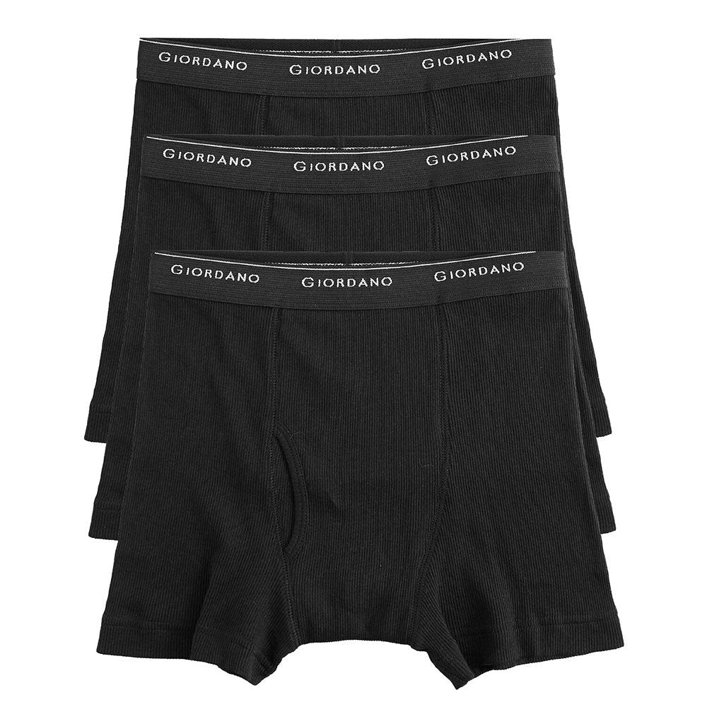 Men's 3 Pack Trunks (Essential) - Giordano Online