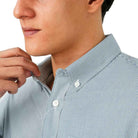 Men's Bamboo Blend Twill Shirt | Slim Fit, Cool Comfort - Multicolor - Giordano Online