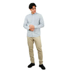 Men's Bamboo Blend Twill Shirt | Slim Fit, Cool Comfort - Multicolor - Giordano Online
