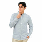Men's Bamboo Blend Twill Shirt | Slim Fit, Cool Comfort - Multicolor - Giordano Online