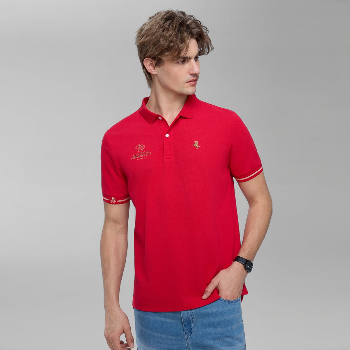 Men's Bold Polo - Giordano Online