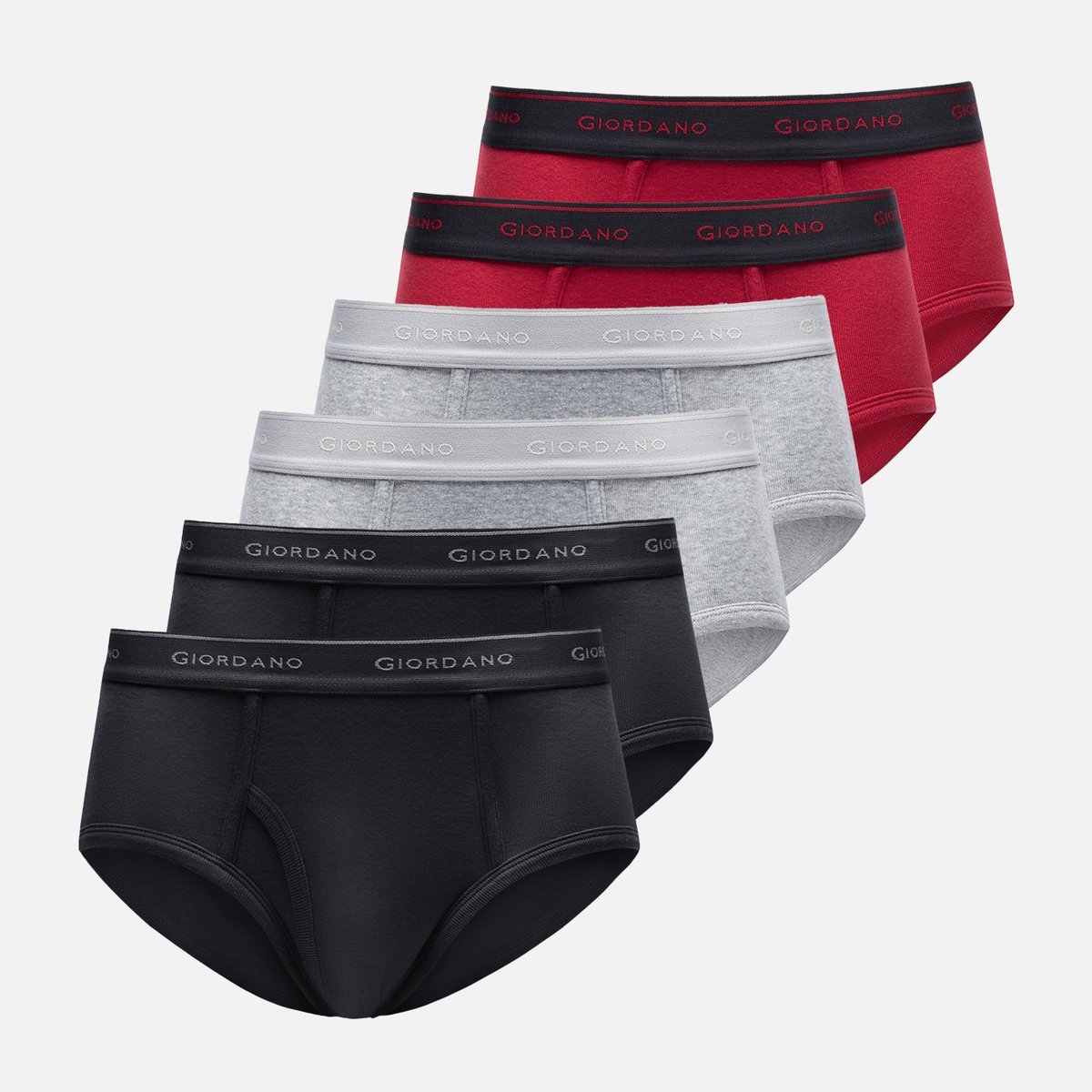 Men's Classic 6 Pack Brief - Giordano Online