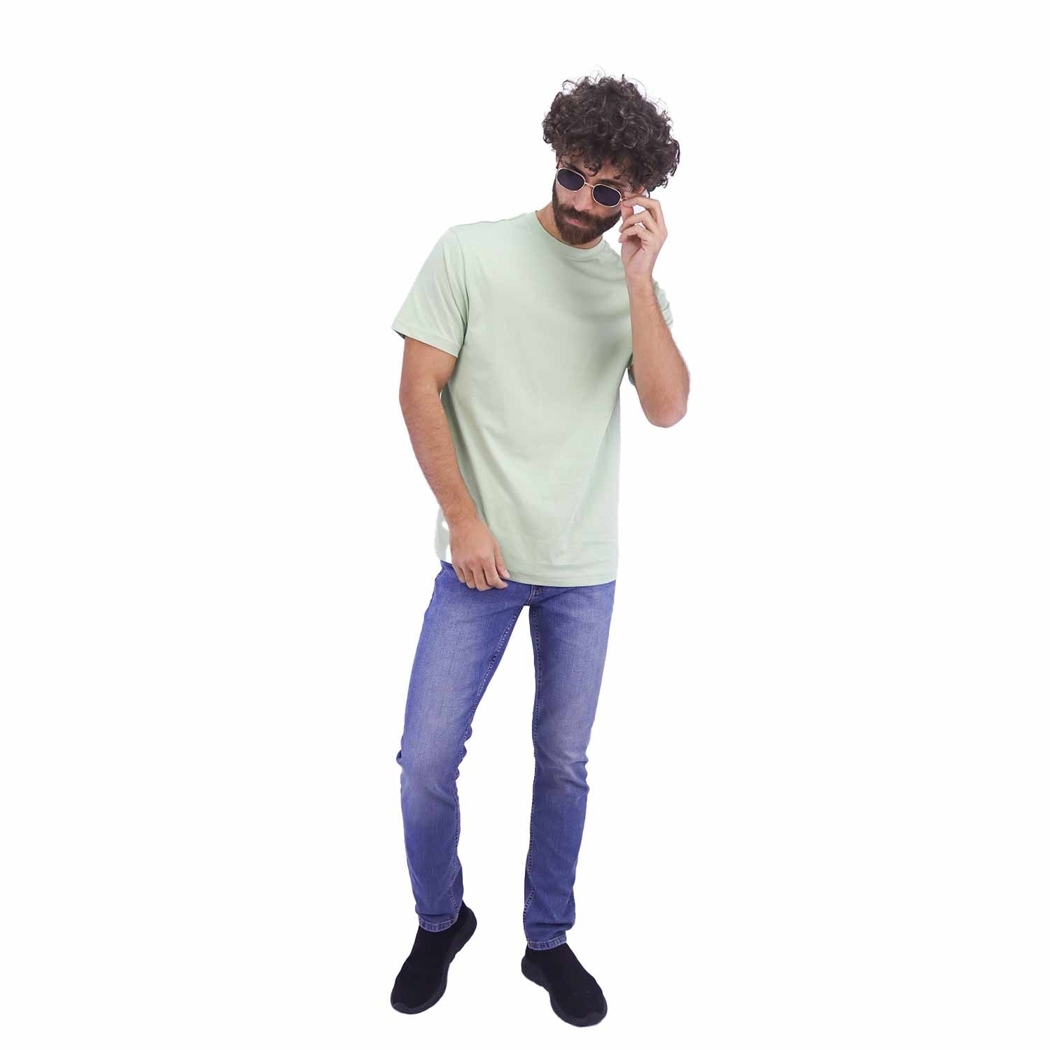 Men's Classic Tee - Green - Giordano Online