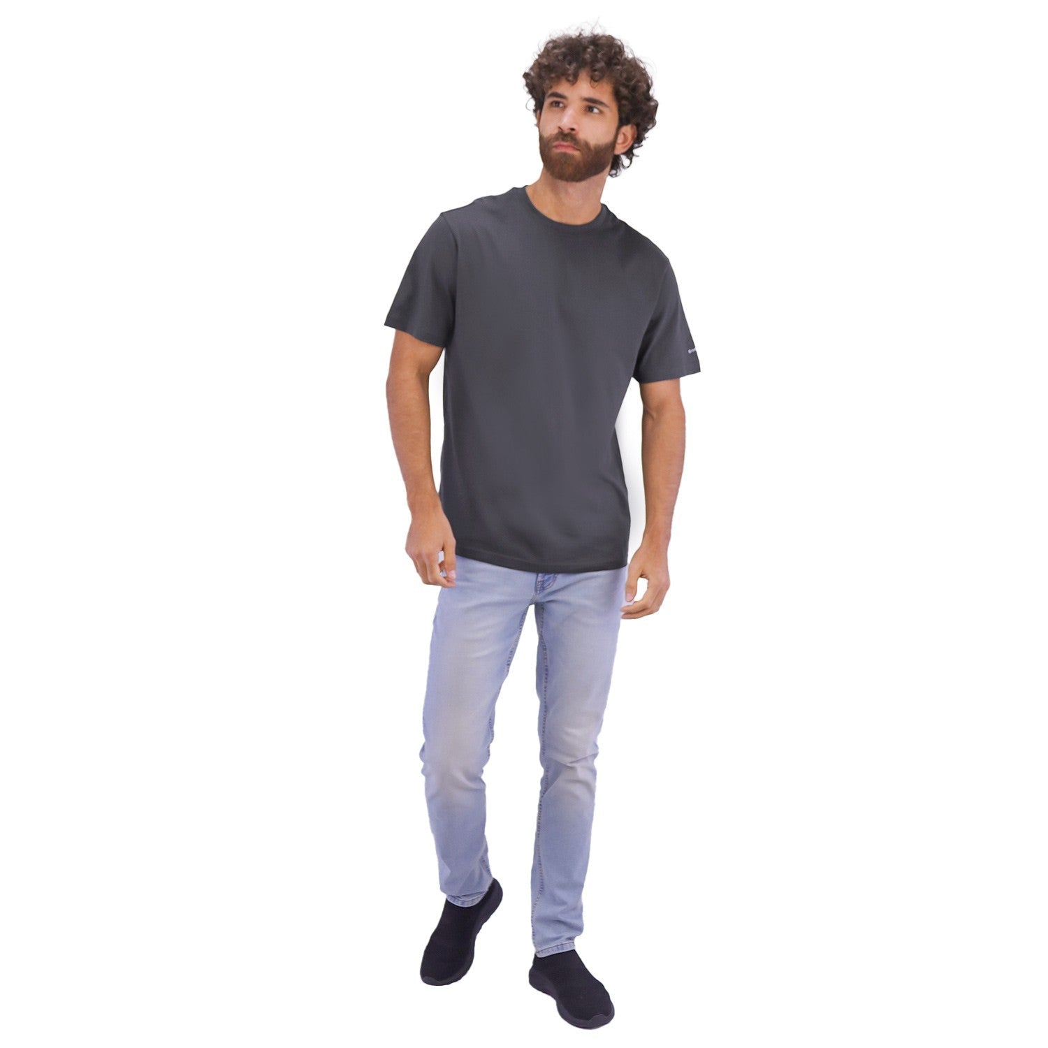 Men's Classic Tee - Grey - Giordano Online