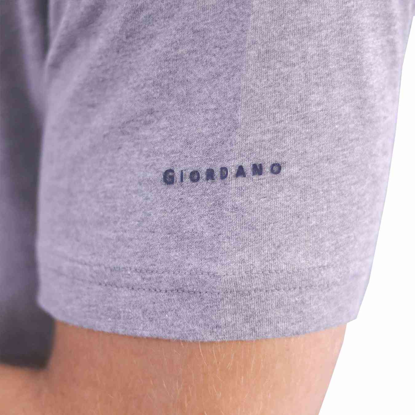 Men's Classic Tee - Grey - Giordano Online