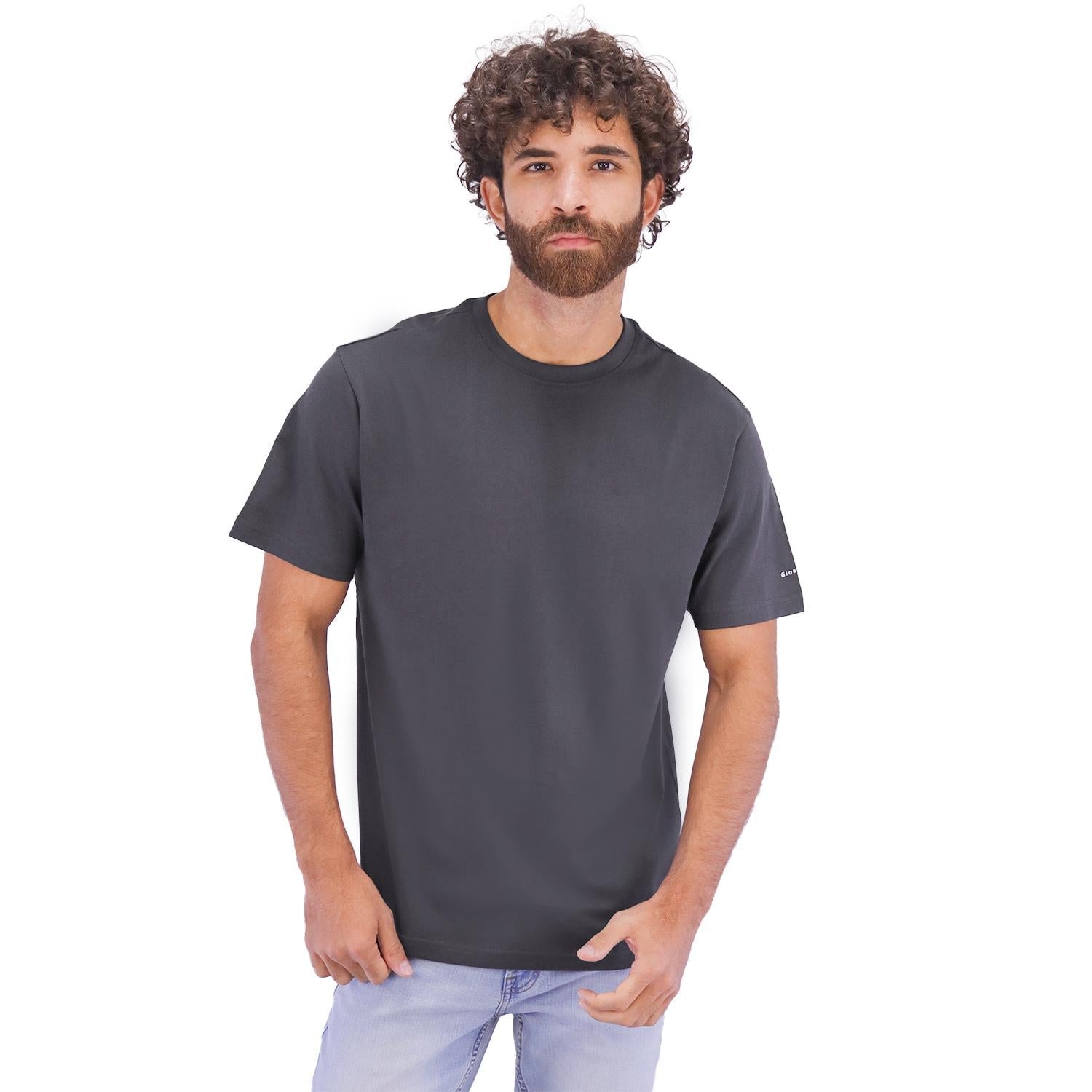Men's Classic Tee - Grey - Giordano Online